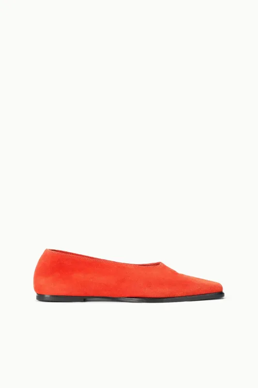 LEWIS FLAT | TANGELO made by STAUD