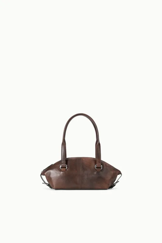 HESTER MINI SHOULDER BAG | ESPRESSO DISTRESSED made by STAUD