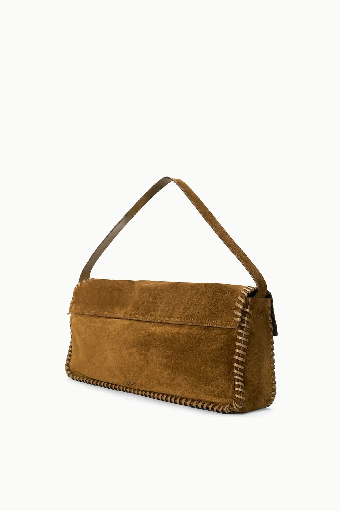 HARLOW MESSENGER BAG | CIGAR sold by STAUD product image thumbnail 3
