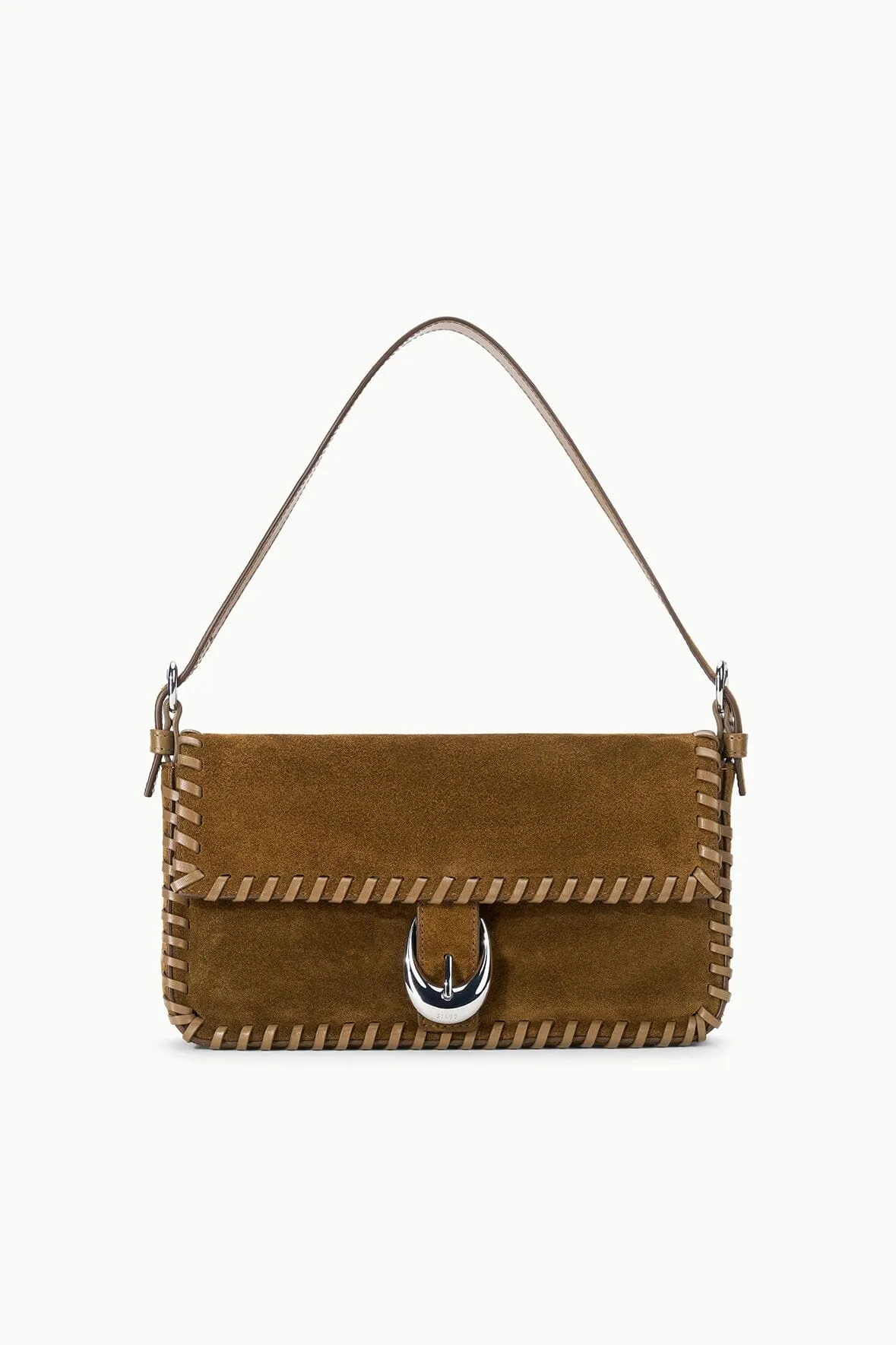 HARLOW BAG | CIGAR sold by STAUD