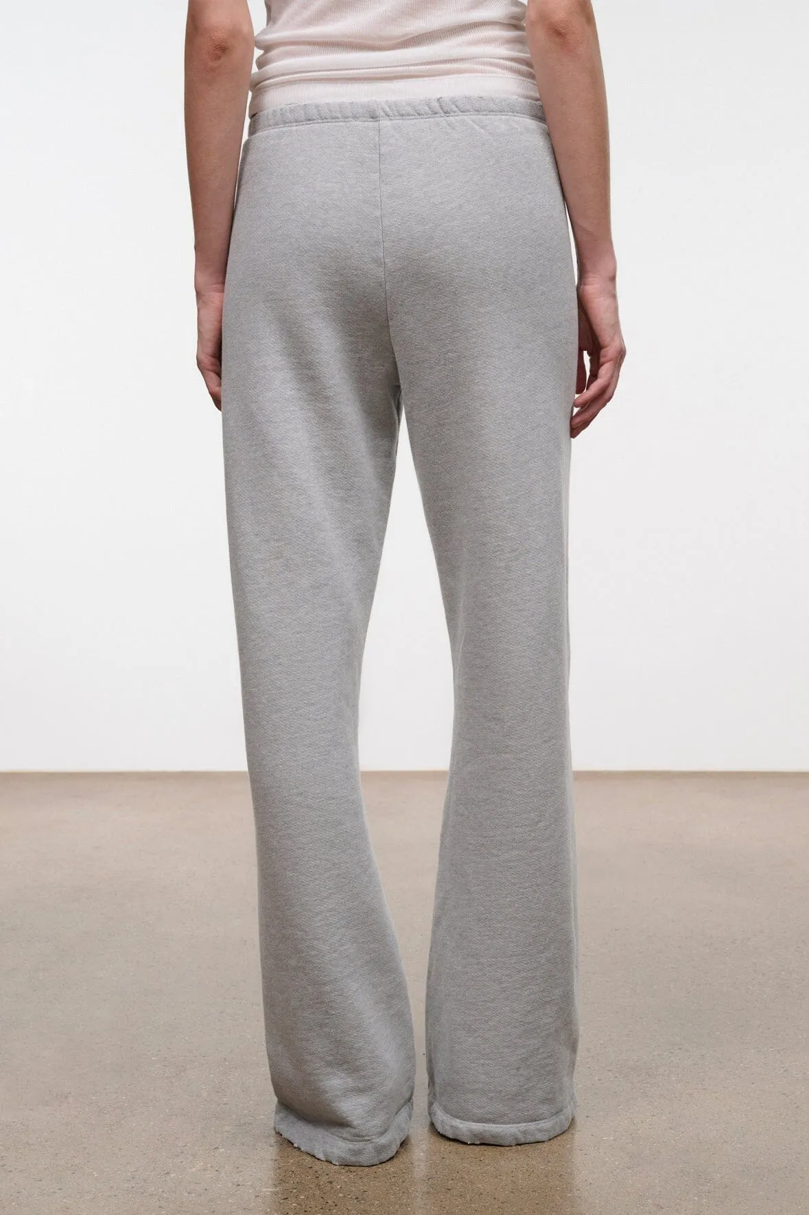 STROLL TERRY PANT | HEATHER GREY sold by STAUD product image thumbnail 4