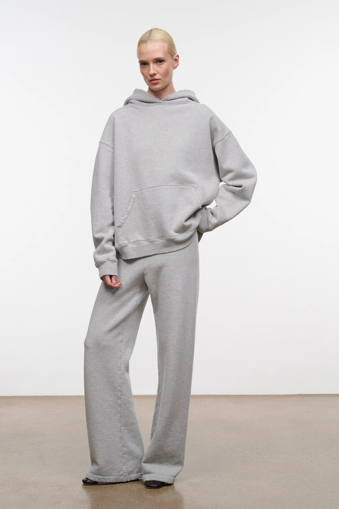 STROLL TERRY PANT | HEATHER GREY sold by STAUD