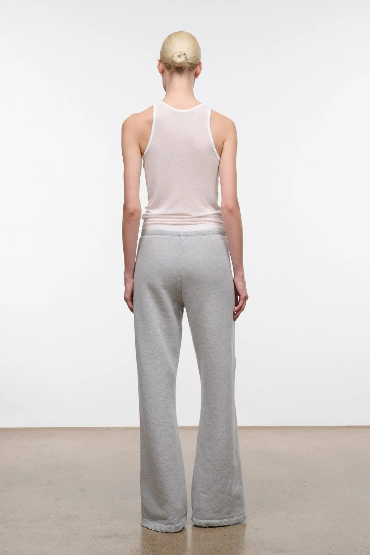 STROLL TERRY PANT | HEATHER GREY sold by STAUD product image thumbnail 3