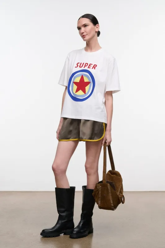 LIAM RELAXED TEE | SUPER STAR made by STAUD