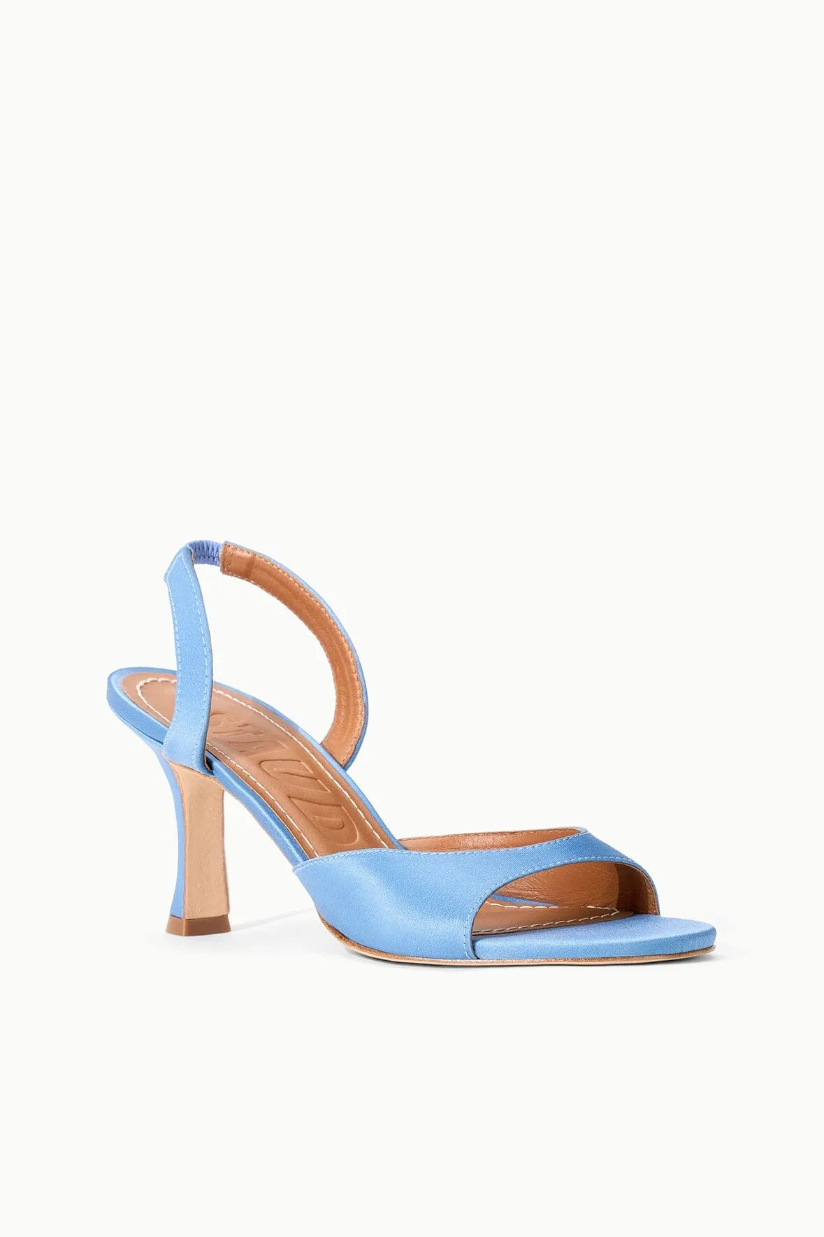 BRIGITTE HEEL | CIELO SATIN sold by STAUD product image thumbnail 2