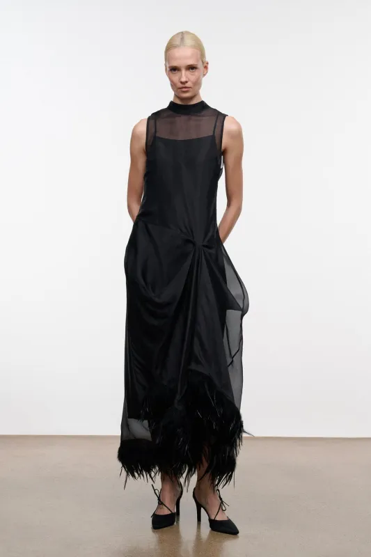 Lola Dress | Black made by STAUD