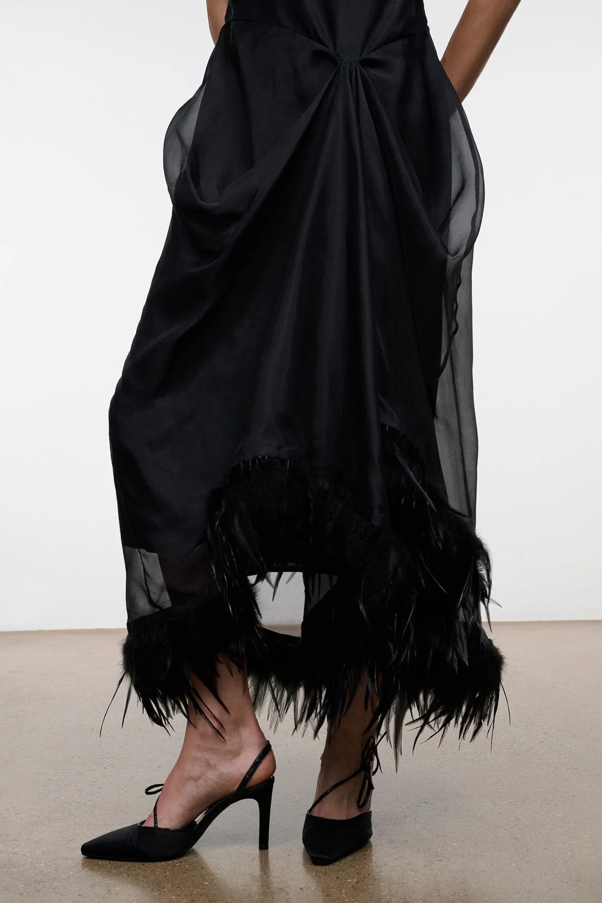 Lola Dress | Black sold by STAUD product image thumbnail 5