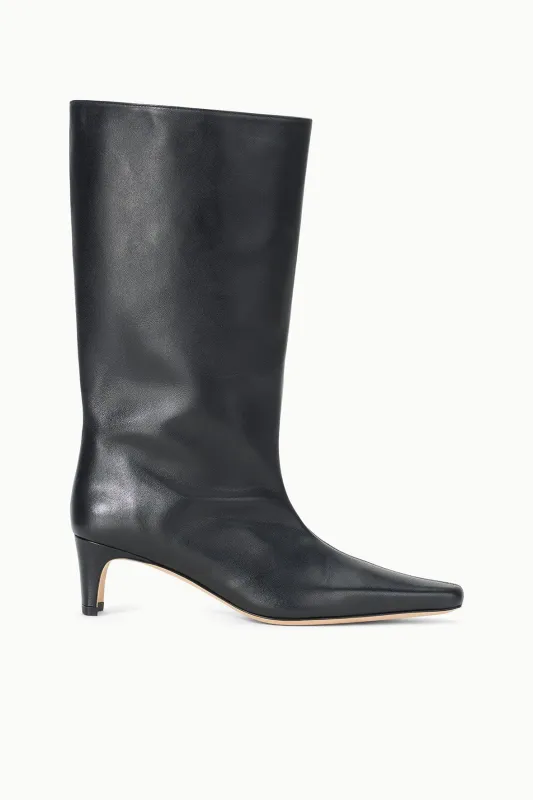 MIDCALF WALLY BOOT | BLACK made by STAUD