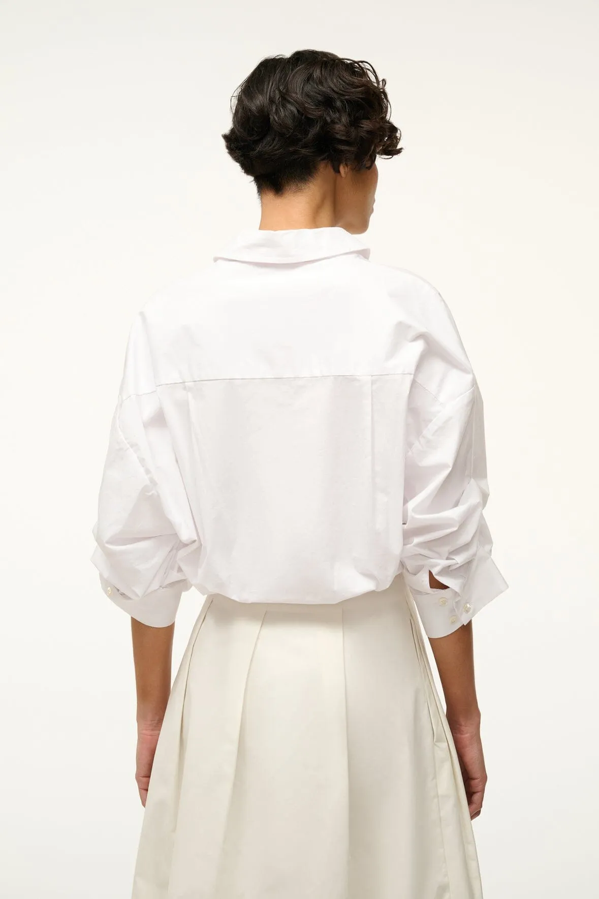 TRAVERSE BODYSUIT | WHITE sold by STAUD product image thumbnail 3