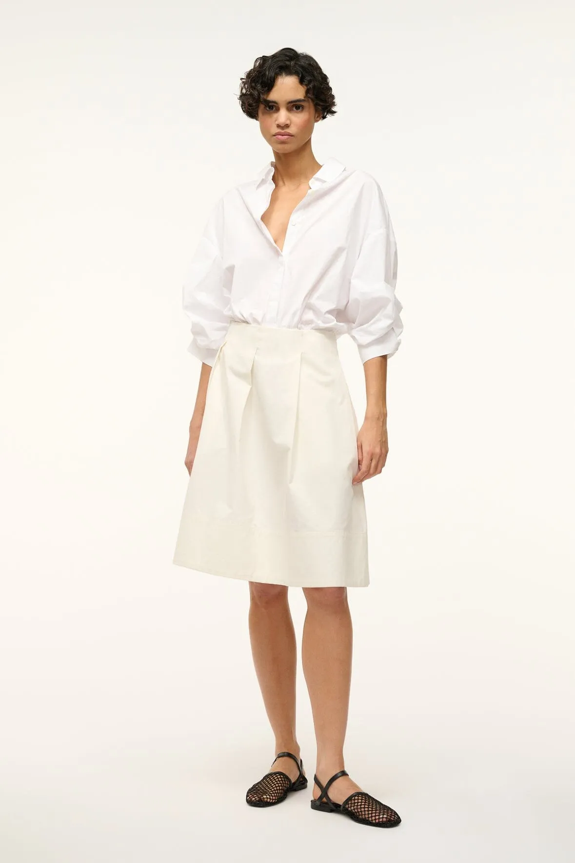 TRAVERSE BODYSUIT | WHITE sold by STAUD product image thumbnail 2