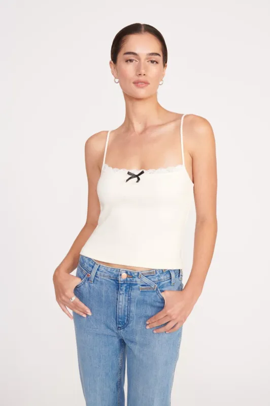 KAMALI TOP | IVORY sold by STAUD