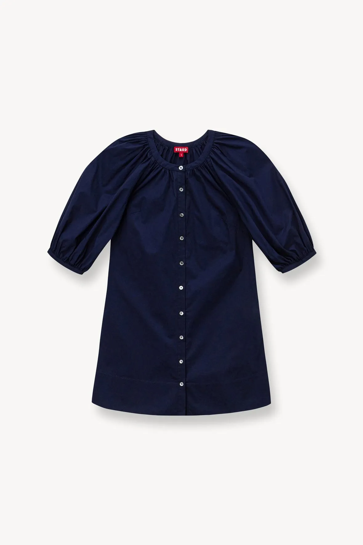 MINI VINCENT DRESS | NAVY sold by STAUD product image thumbnail 5