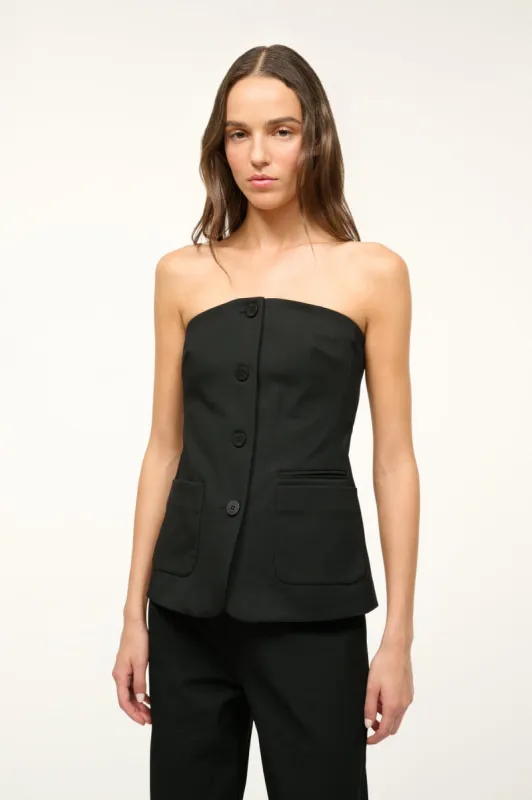 BRIGADE TOP | BLACK sold by STAUD