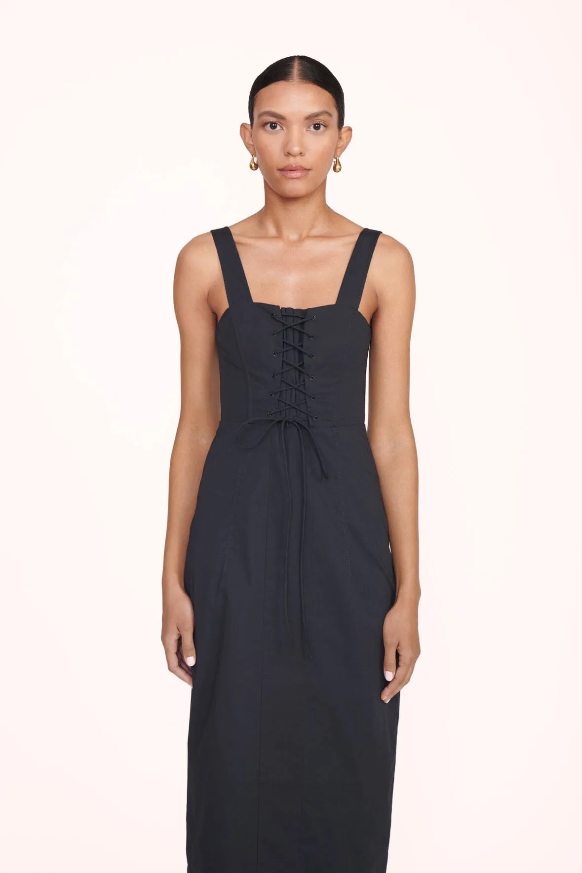 SUTTON DRESS | BLACK sold by STAUD product image thumbnail 4