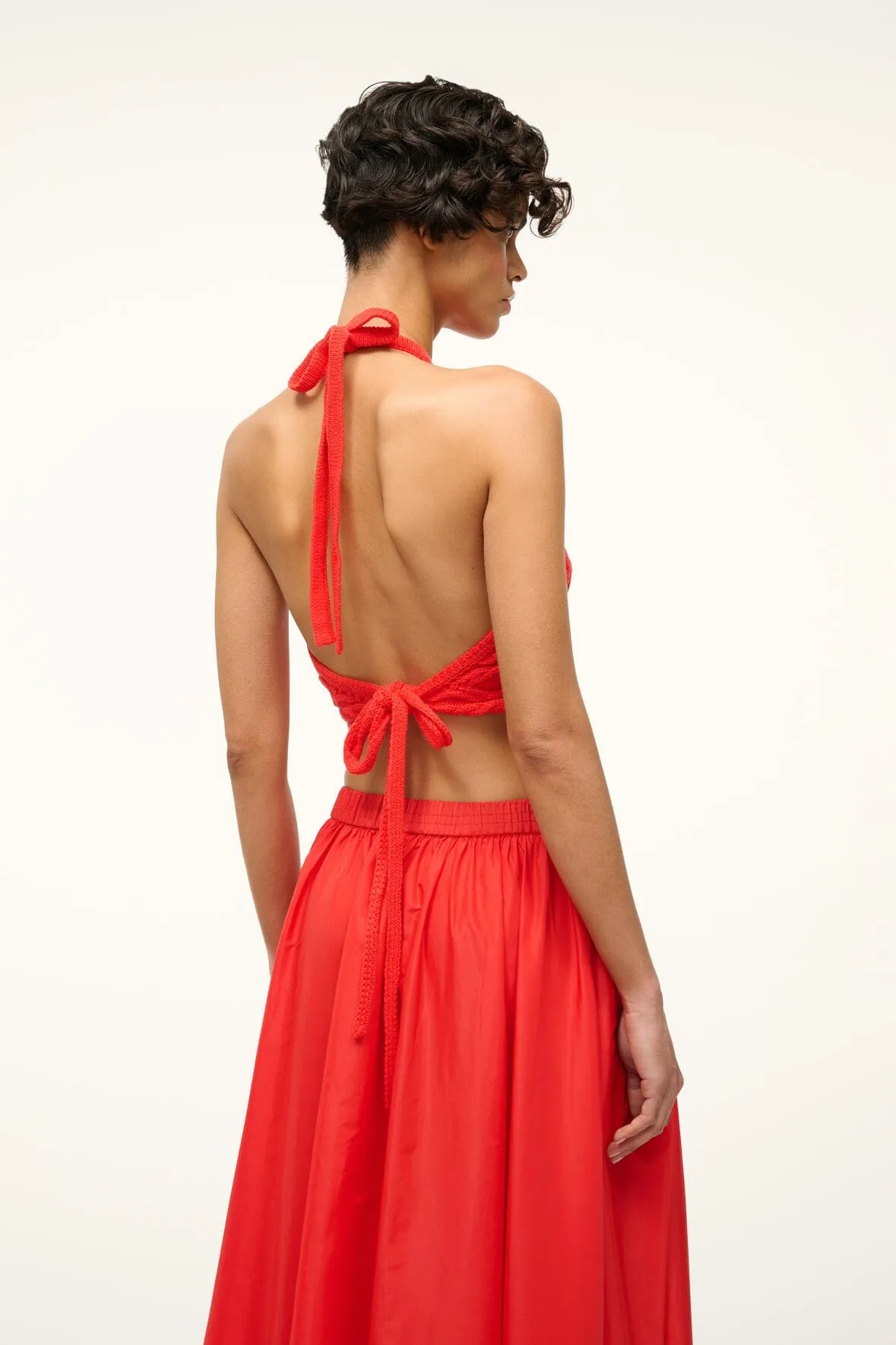 LORI TOP | RED ROSE sold by STAUD product image thumbnail 3