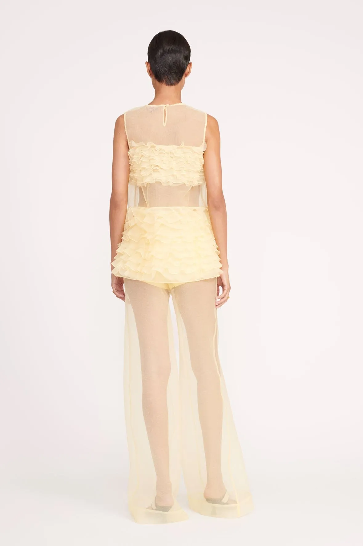 MYRTLE TOP | LEMON DROP sold by STAUD product image thumbnail 2