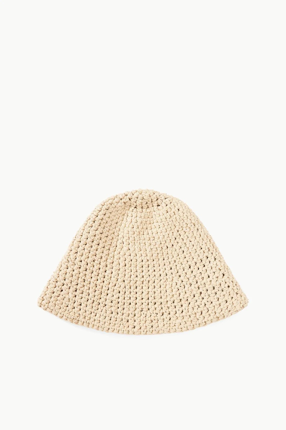 CROCHET HAT | NATURAL sold by STAUD product image thumbnail 5