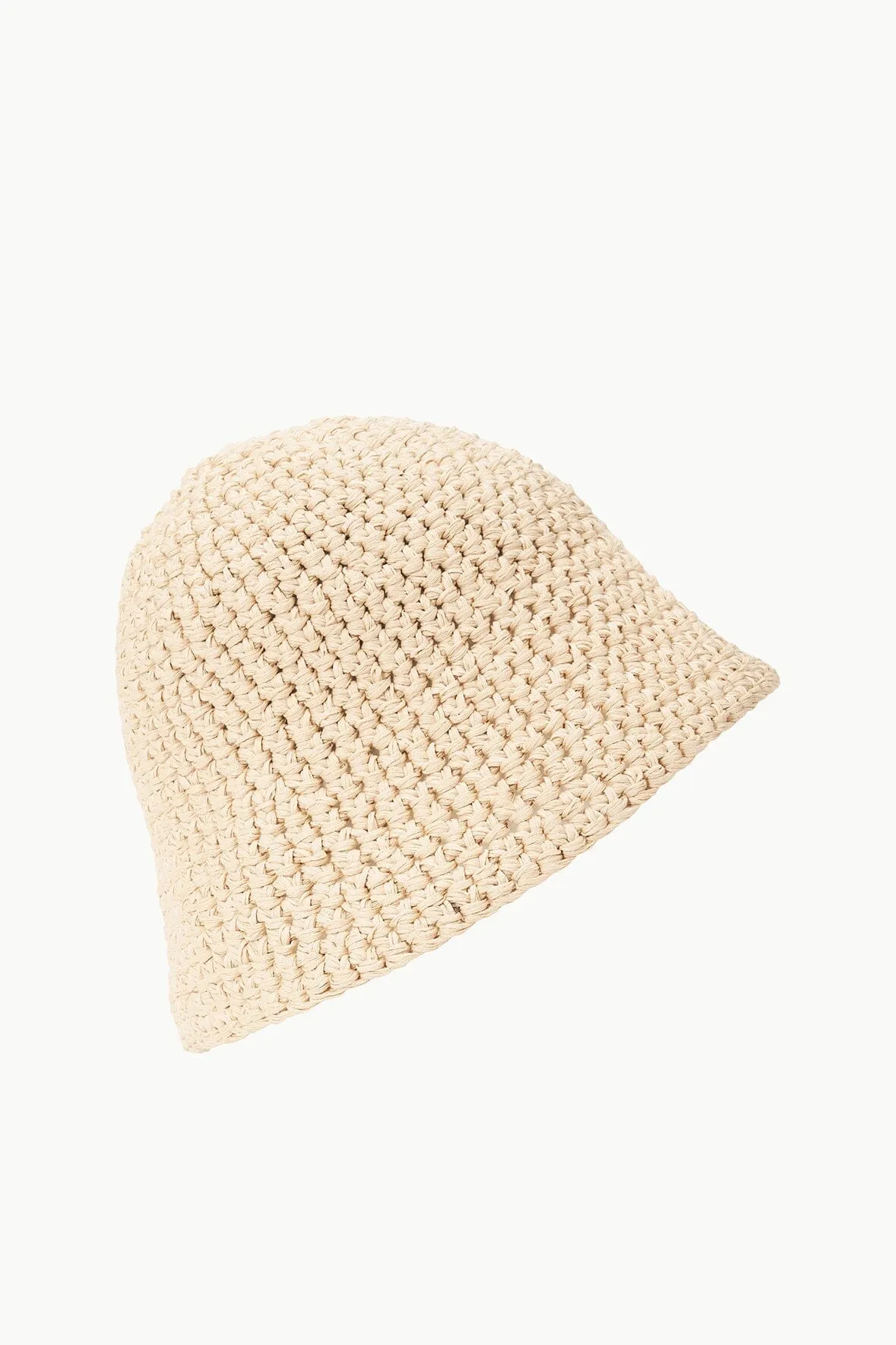 CROCHET HAT | NATURAL sold by STAUD product image thumbnail 3