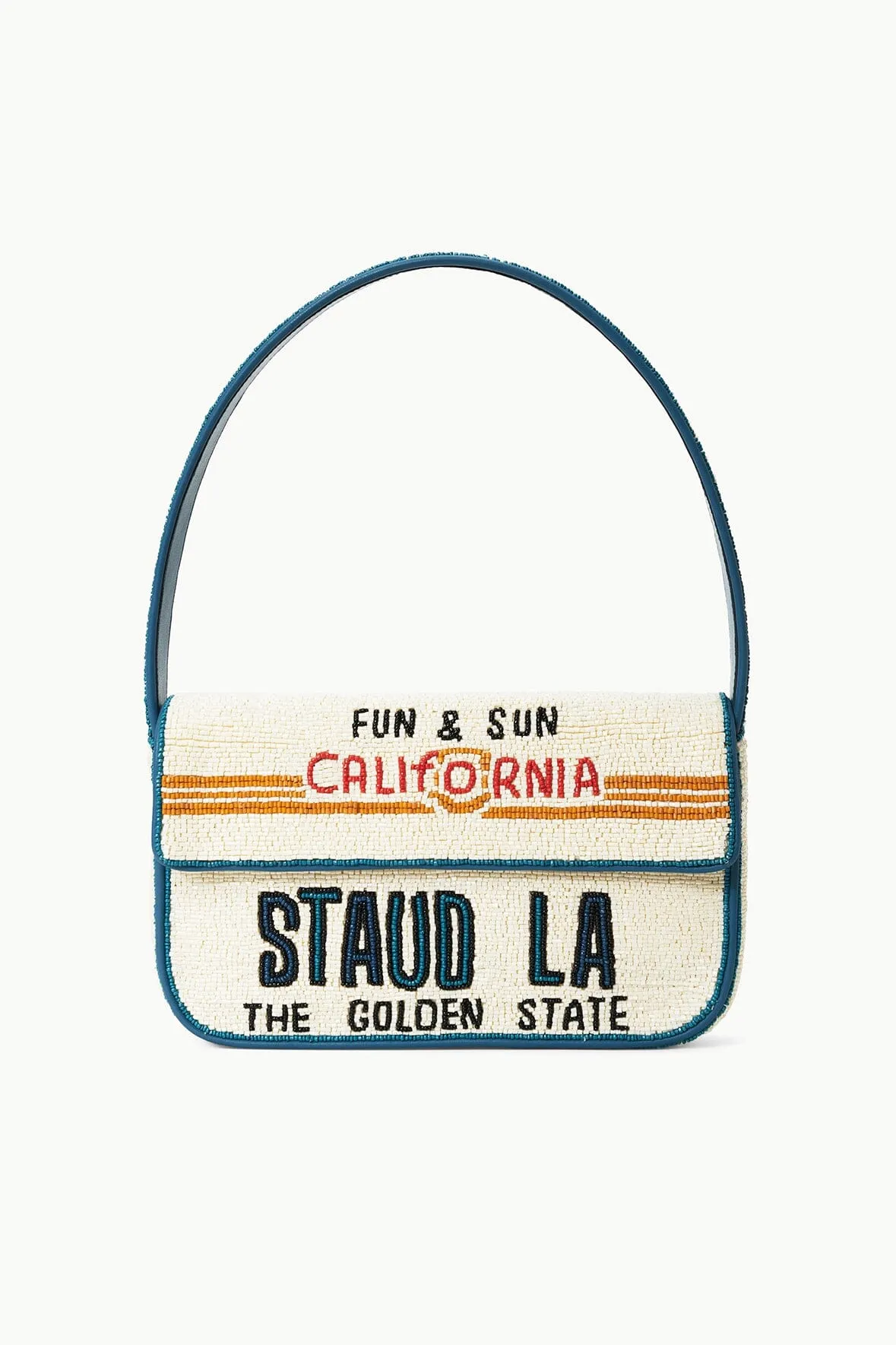 TOMMY BEADED BAG | LOS ANGELES sold by STAUD