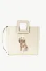 CUSTOM SHIRLEY LEATHER BAG | CREAM sold by STAUD