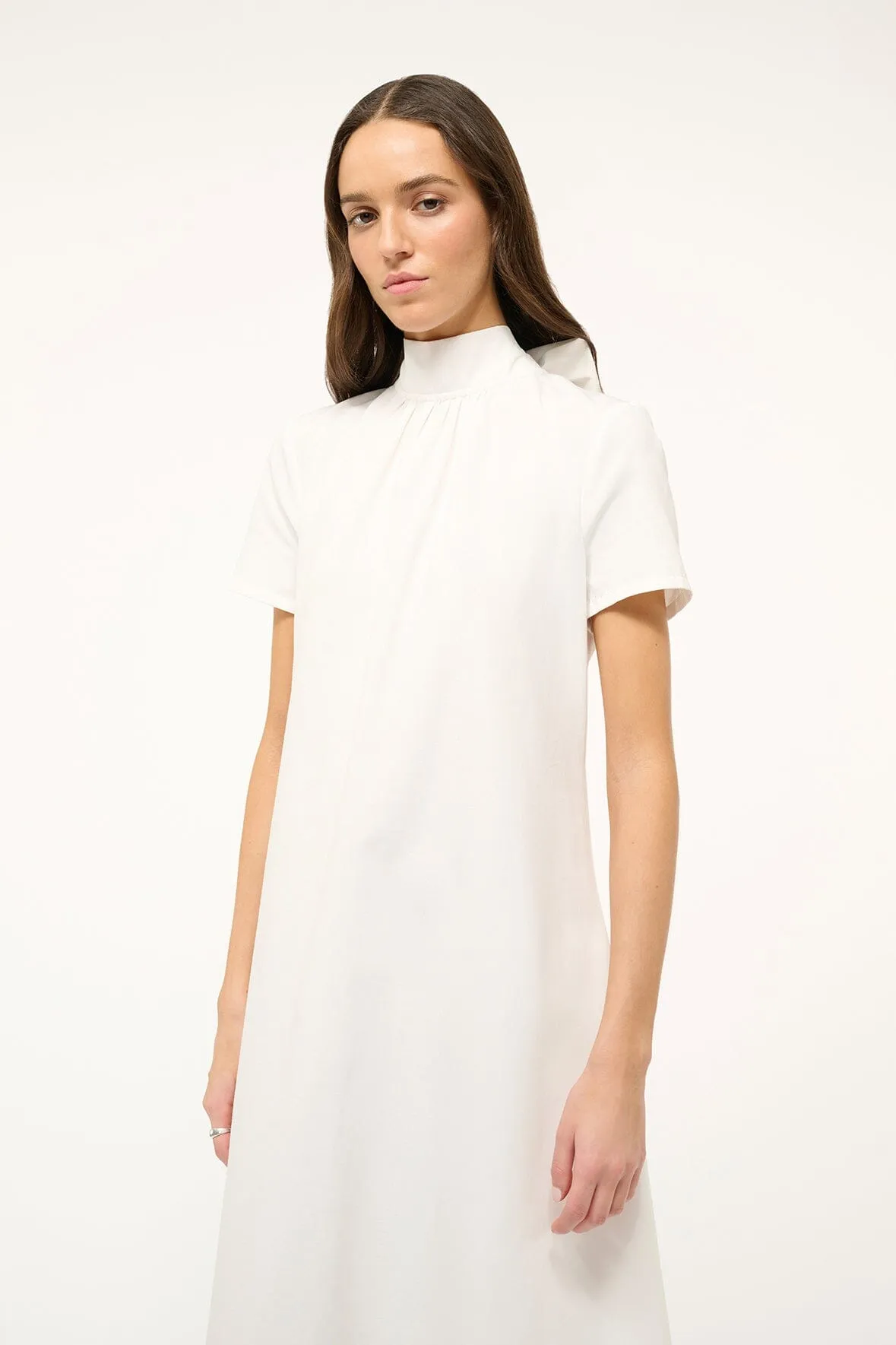 ILANA DRESS | WHITE sold by STAUD product image thumbnail 3