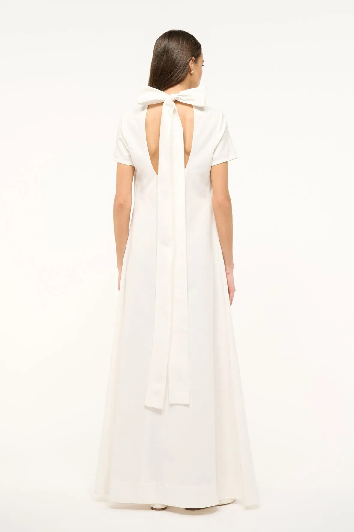 ILANA DRESS | WHITE sold by STAUD product image thumbnail 4