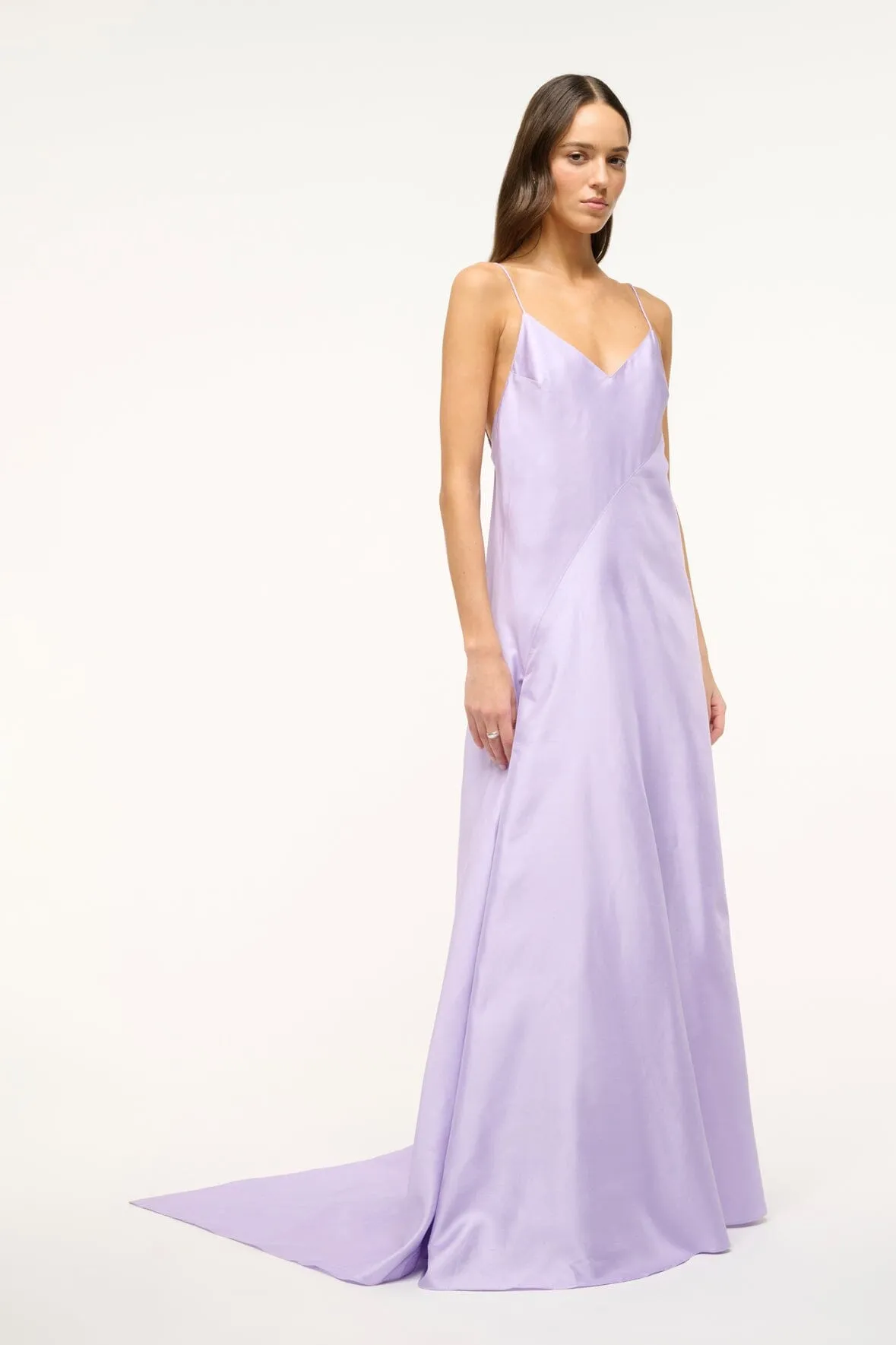 LEONARDO GOWN | LILAC sold by STAUD product image thumbnail 2