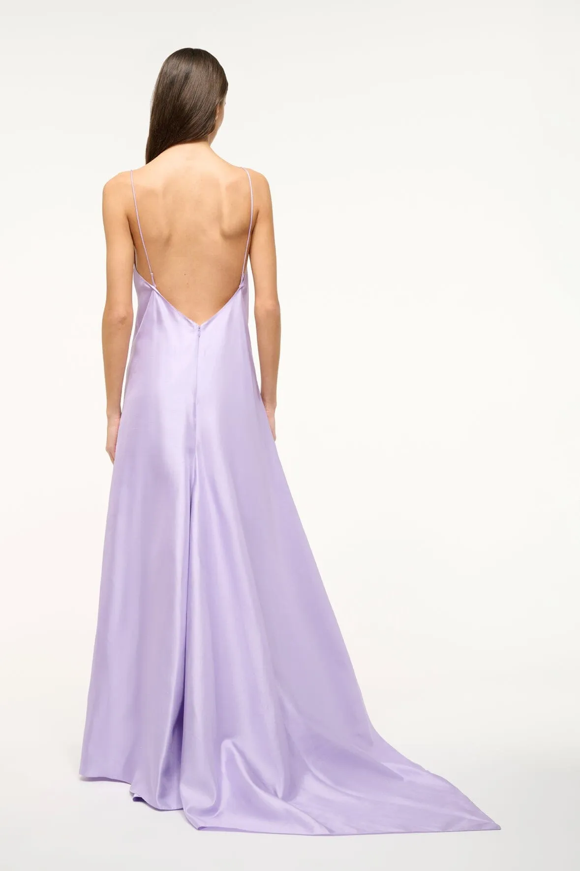 LEONARDO GOWN | LILAC sold by STAUD product image thumbnail 4