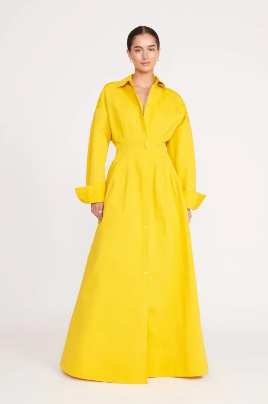 WINONA DRESS | HONEY sold by STAUD