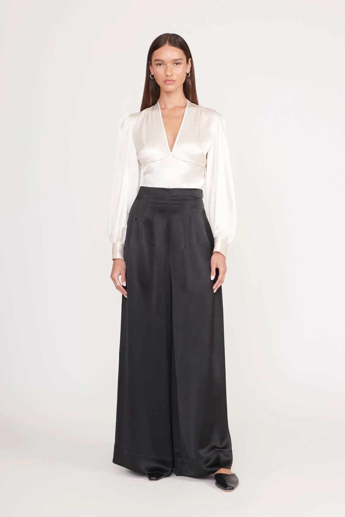 ROSENDA TOP | IVORY sold by STAUD product image thumbnail 2