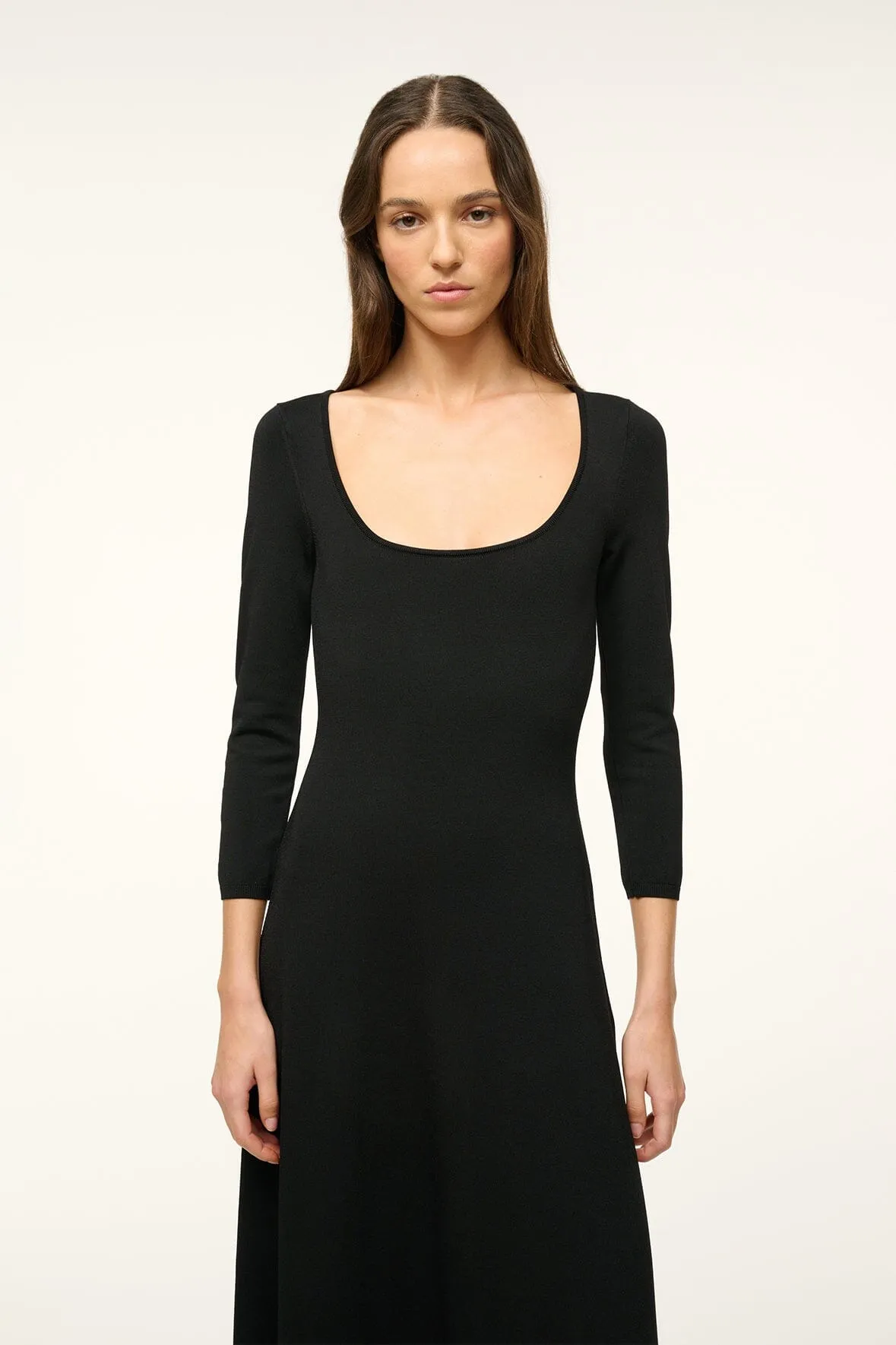 DOUVRES DRESS | BLACK sold by STAUD product image thumbnail 5