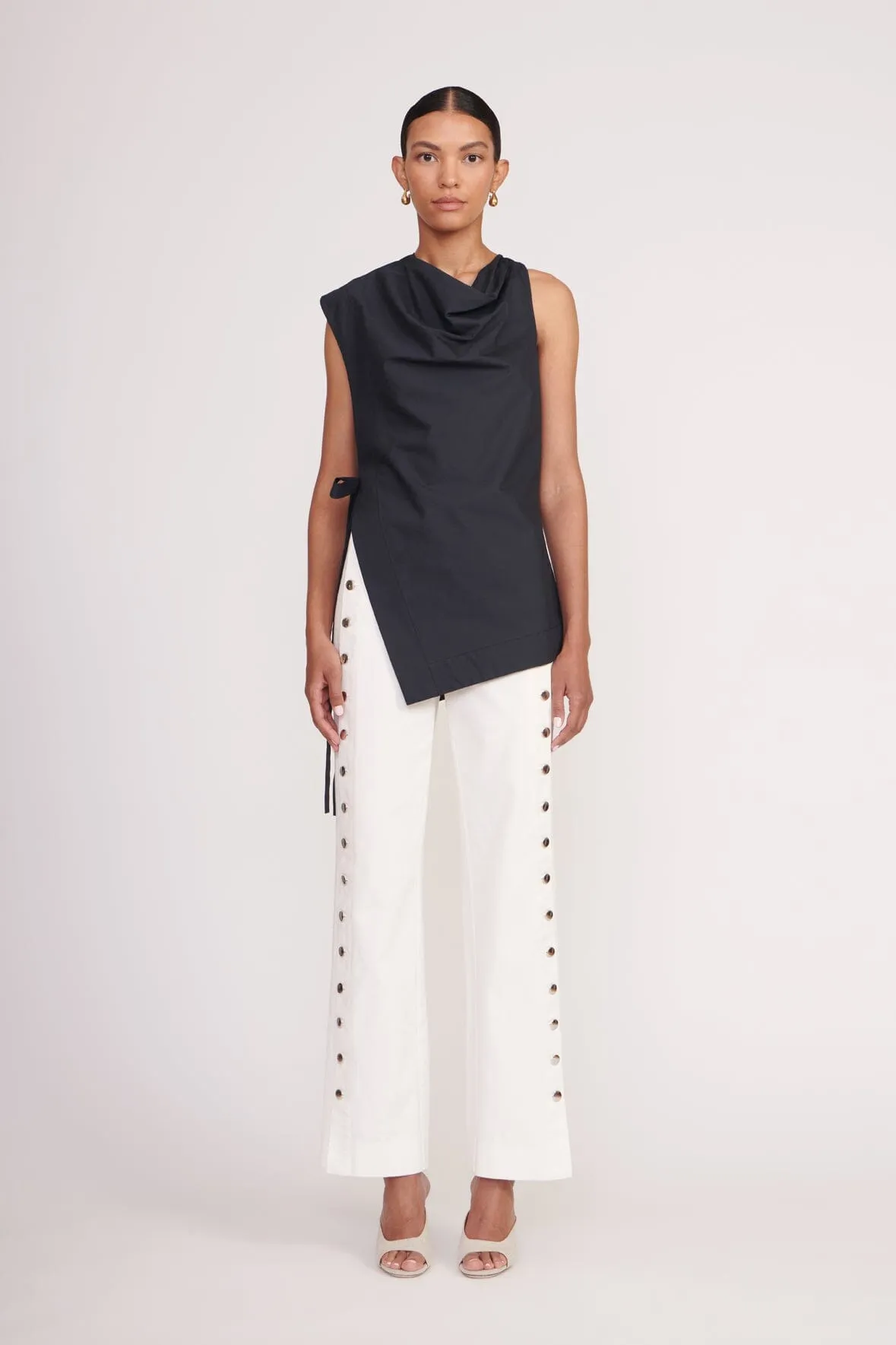 SAWYER TOP | BLACK sold by STAUD product image thumbnail 2