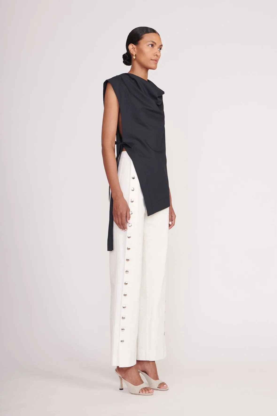 SAWYER TOP | BLACK sold by STAUD product image thumbnail 3