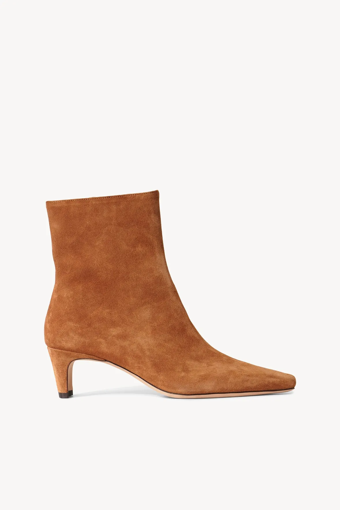 WALLY ANKLE BOOT | TAN SUEDE sold by STAUD