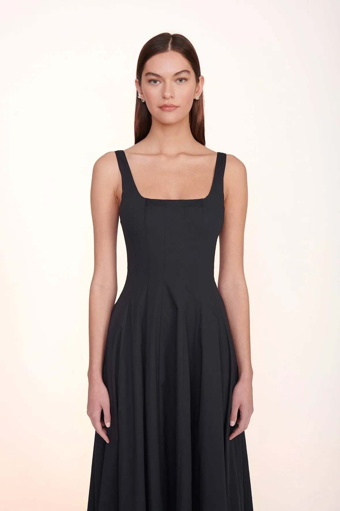 WELLS MAXI DRESS | BLACK sold by STAUD product image thumbnail 4