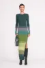 EDNA DRESS | PINE FOREST sold by STAUD