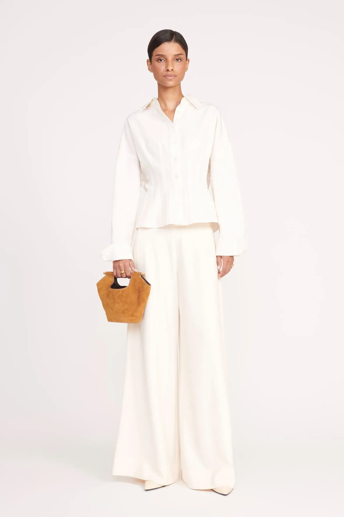 OPHELIA TOP | IVORY sold by STAUD product image thumbnail 2