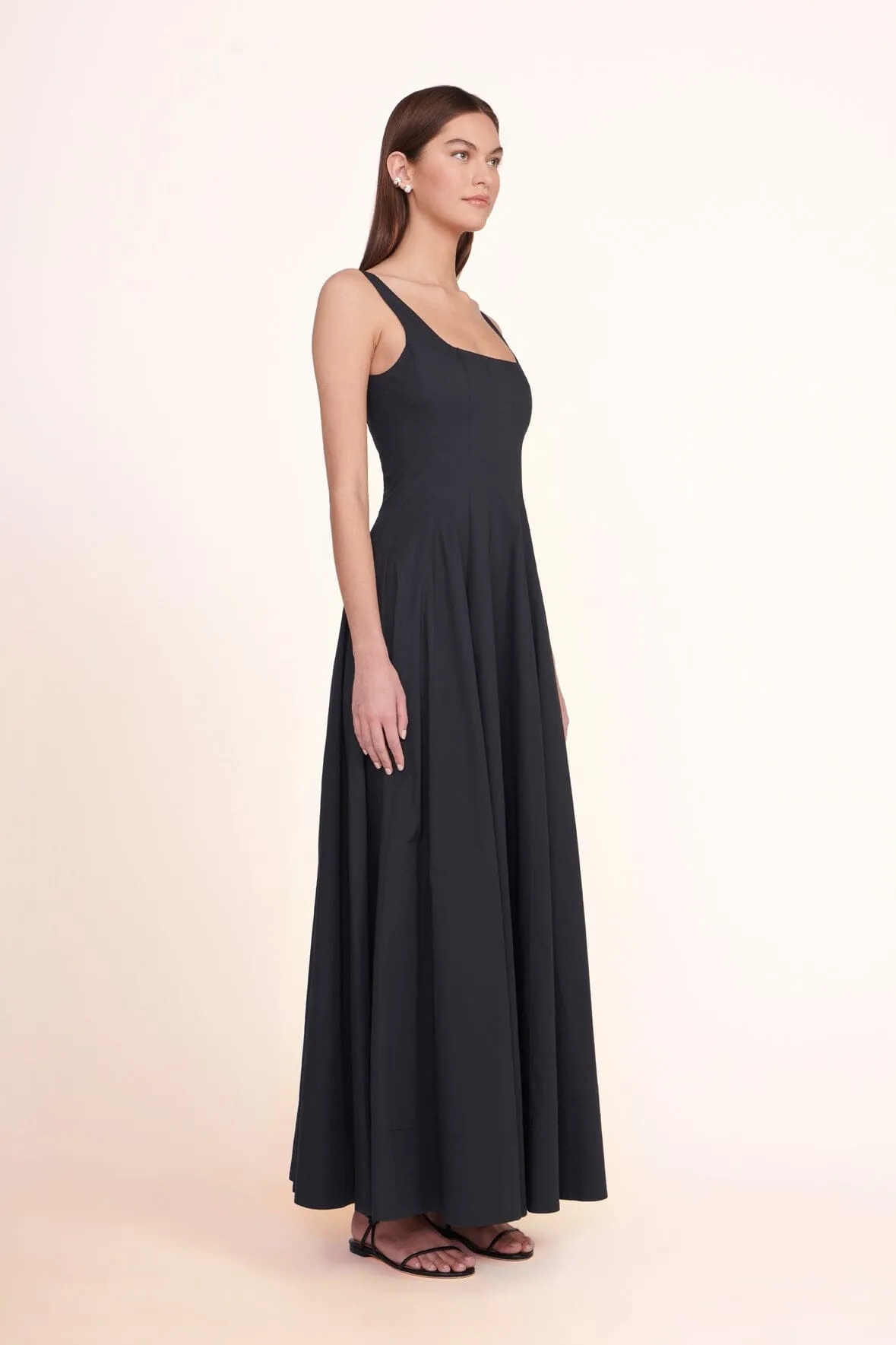 WELLS MAXI DRESS | BLACK sold by STAUD product image thumbnail 2