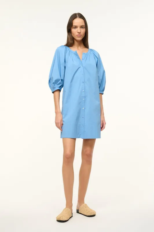 MINI VINCENT DRESS | AZURE sold by STAUD