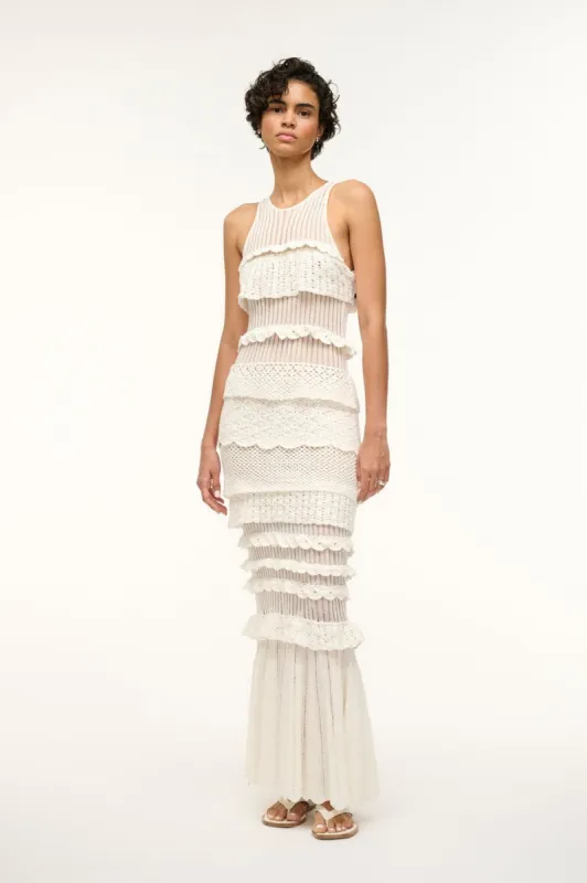 SORRENTO DRESS | WHITE sold by STAUD