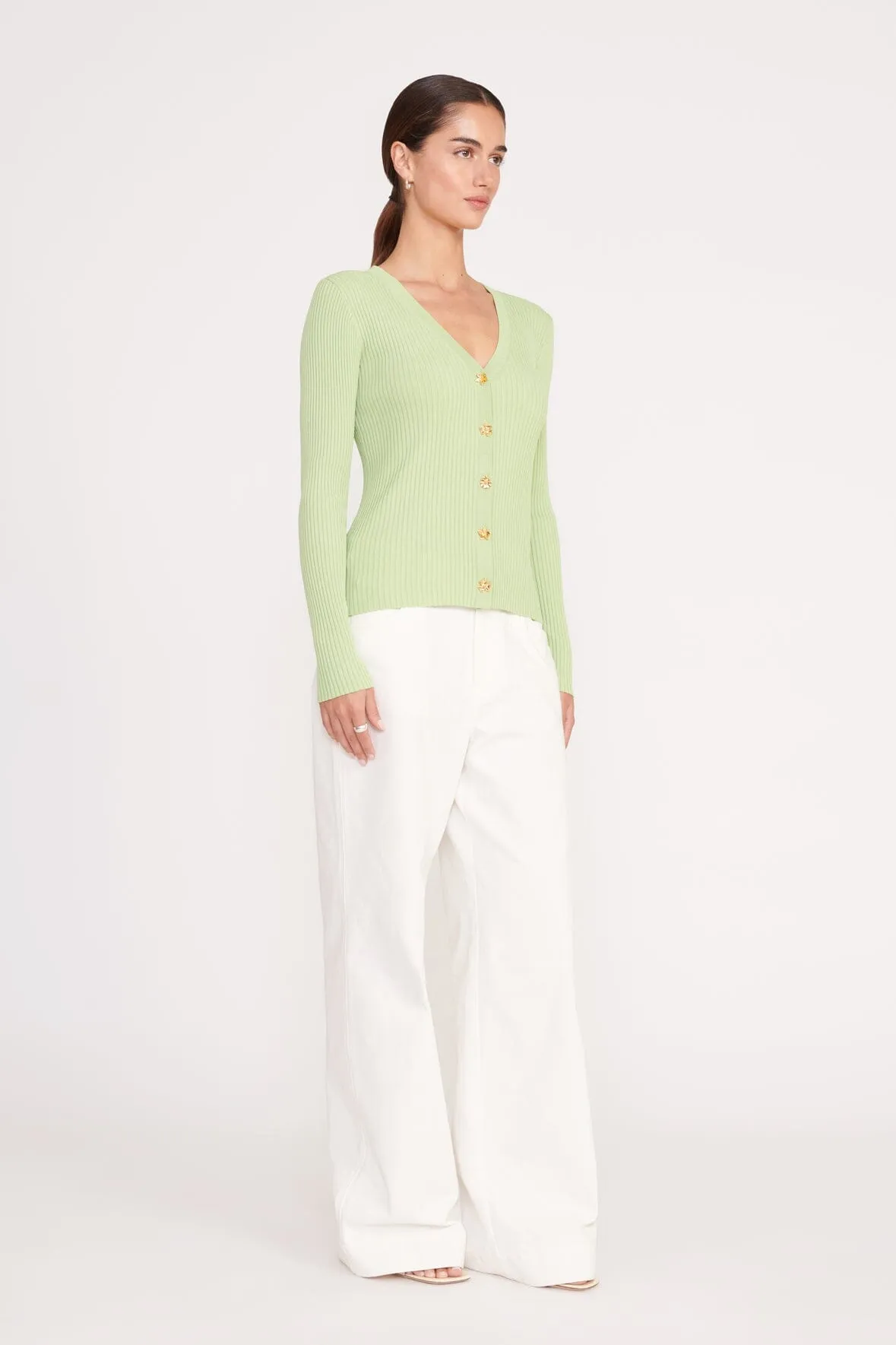 CARGO SWEATER | MATCHA sold by STAUD product image thumbnail 3