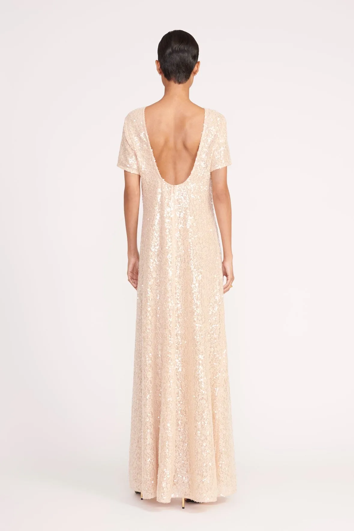 SAFI DRESS | BEIGE sold by STAUD product image thumbnail 5