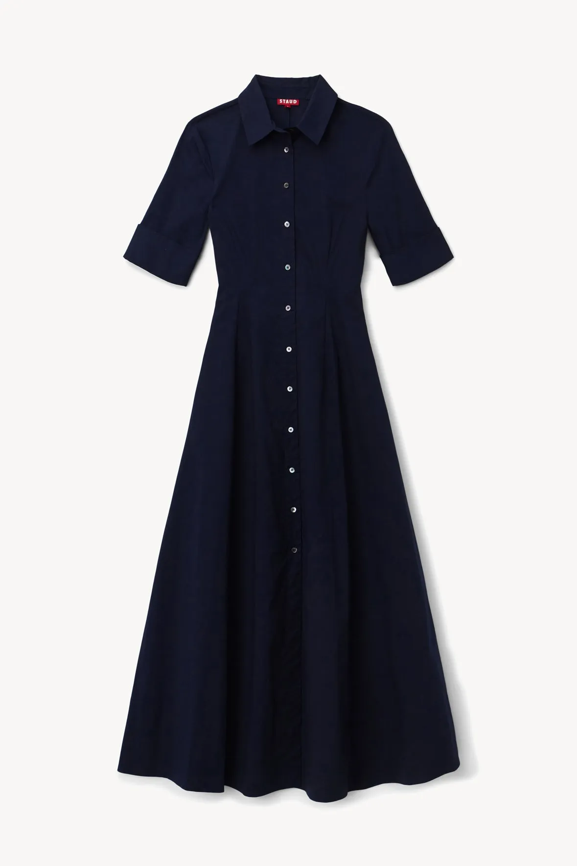 JOAN MAXI DRESS | NAVY sold by STAUD product image thumbnail 5