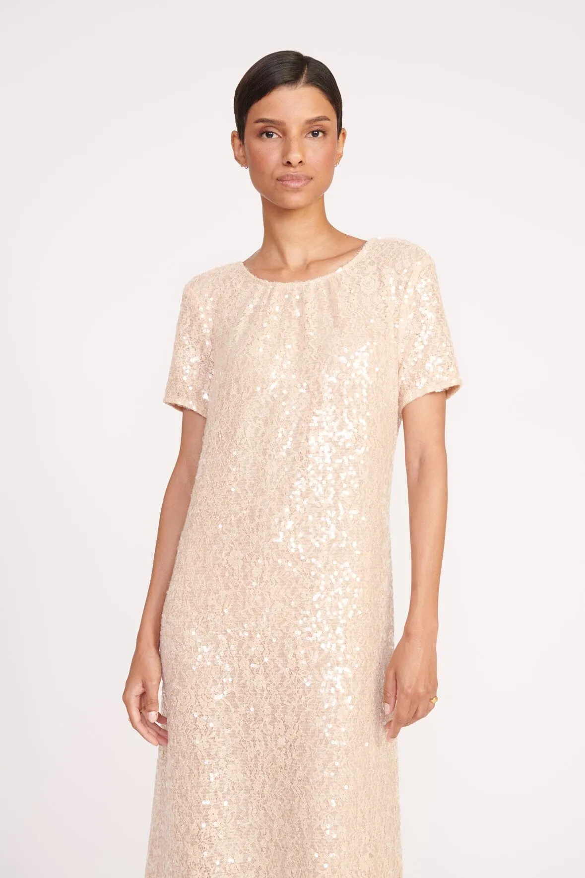 SAFI DRESS | BEIGE sold by STAUD product image thumbnail 2