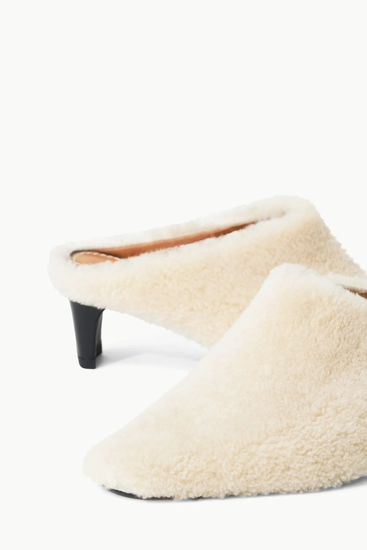 WALLY MULE | CREAM BLACK sold by STAUD product image thumbnail 4