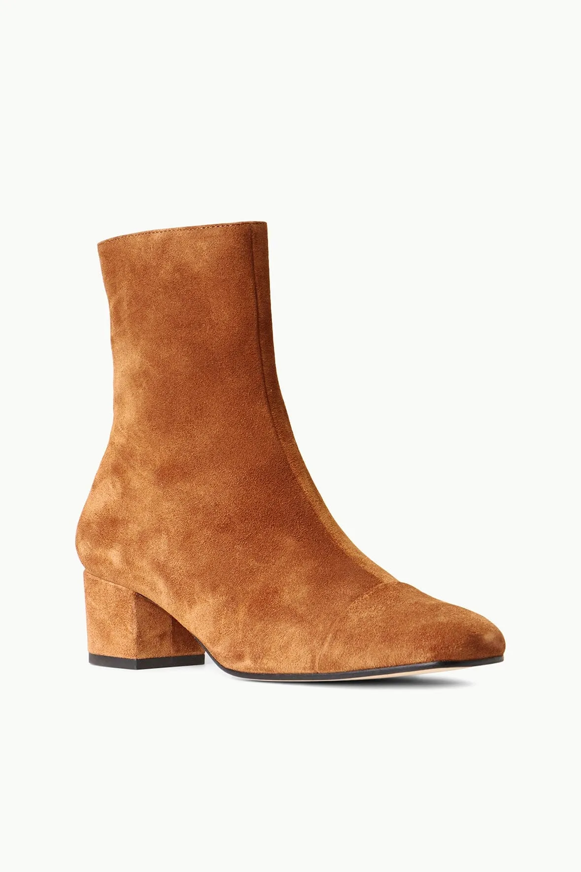 AIMEE SHORT BOOT | TAN SUEDE sold by STAUD product image thumbnail 3