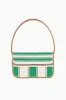 TOMMY BEADED BAG | BUNGALOW STRIPE sold by STAUD
