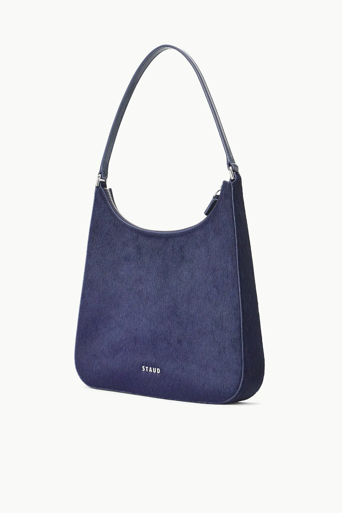 ALEC BAG | NAVY HAIRCALF sold by STAUD product image thumbnail 3