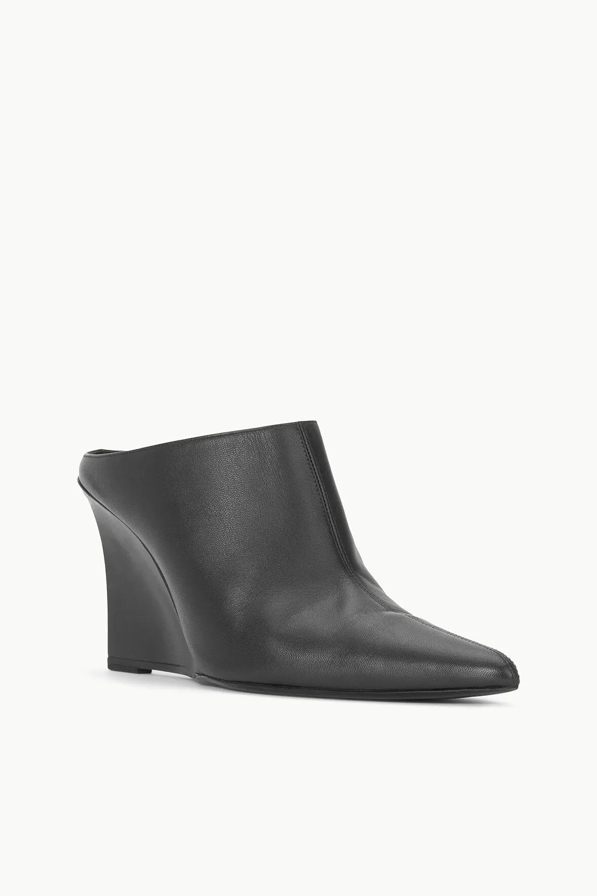 VESPER WEDGE MULE | BLACK sold by STAUD product image thumbnail 3