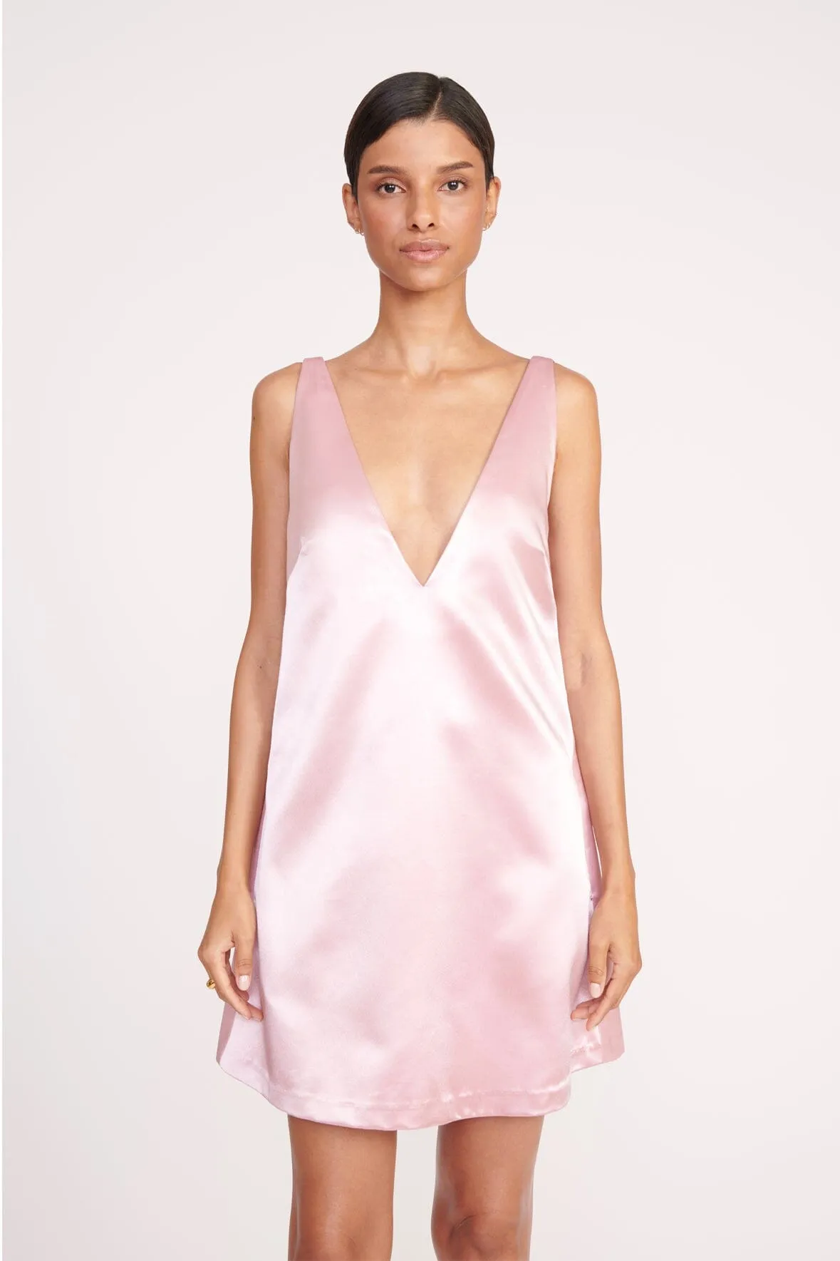 MINI TEAGAN DRESS | CHERRY BLOSSOM sold by STAUD product image thumbnail 2